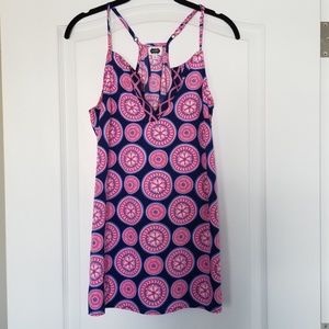 Pink & Navy Mudpie Sleeveless top!